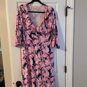 Lilly Pulitzer Stirling Dress Flamingle